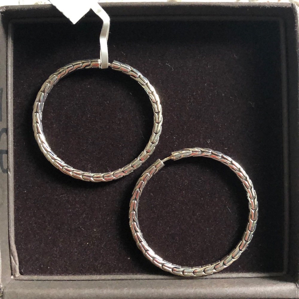 John Hardy Hoop Earrings